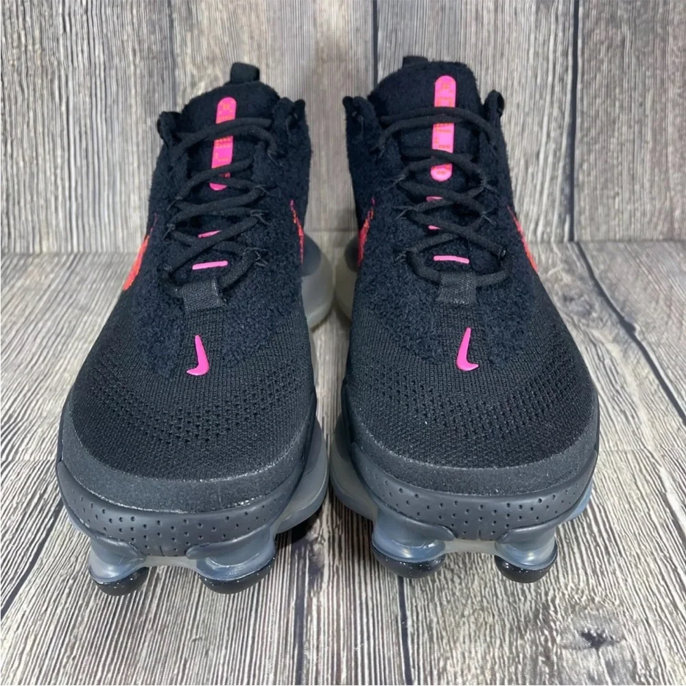 NWT Nike Air Max Scorpion FK Flyknit Black‎ Fireberry Red Shoes Sz 8 No Box